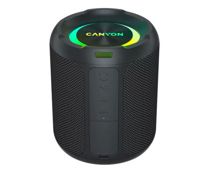 Głośnik przenośny CANYON Głośnik Bluetooth OnMove 11 IPX6 TWS 20W EQ RGB Czarny